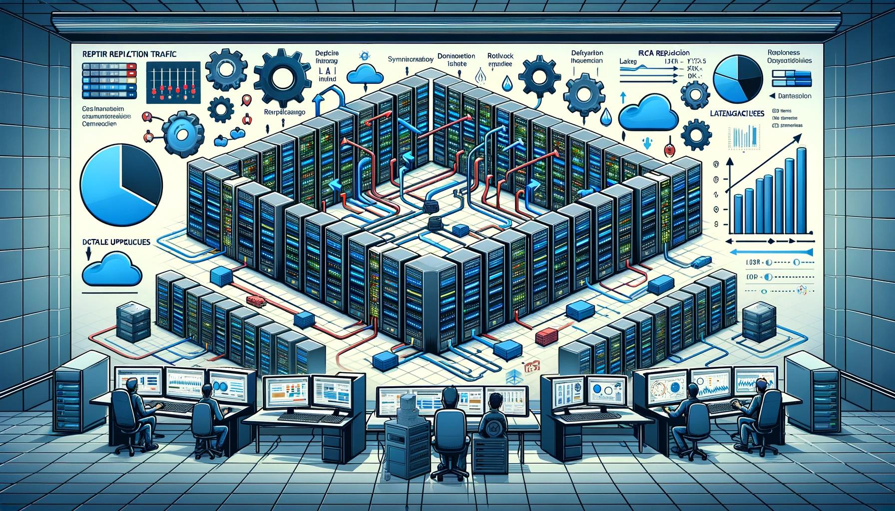 Replication Traffic and latencies